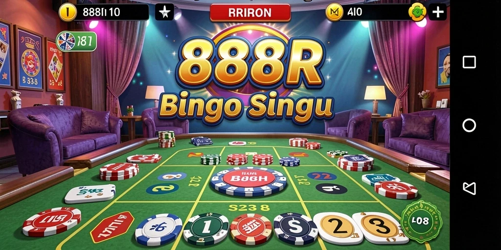 Tampilan menarik dari gameplay Bingo di 888R dengan suasana yang menyenangkan.