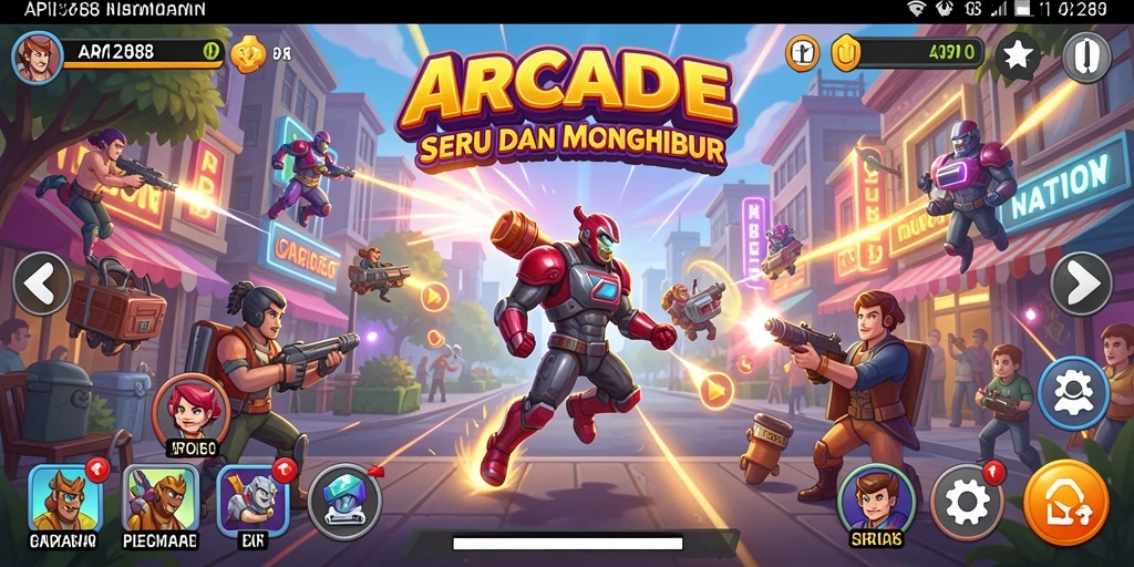Tampilan menarik dari gameplay seru API288 yang penuh aksi.