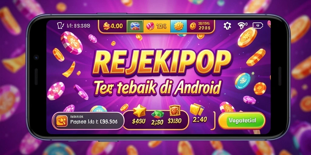 Screenshot gameplay REJEKIPOP menampilkan putaran slot yang seru dan mengasyikkan.