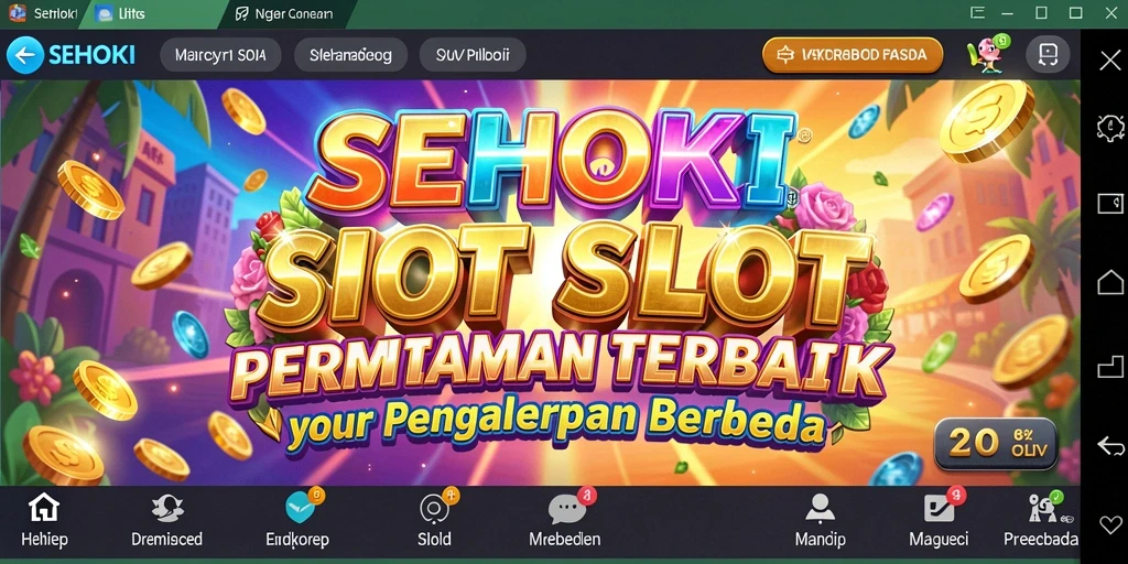 Tampilan menarik dari gameplay SEHOKI yang mengasyikkan dan menantang.
