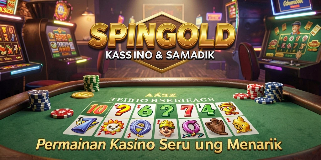 Gameplay SPINGOLD yang menarik dengan berbagai permainan kasino.